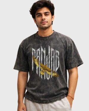 Panjab Acid Wash Oversized T-Shirt