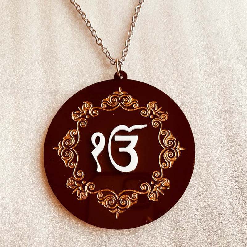 Ek Onkar Car Hanging