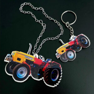 HMT 5911 Tractor Car Hanging & Key-chain