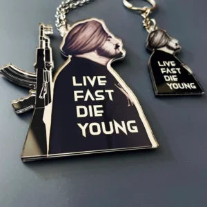 Live Fast Die Young Sidhu Moosewala Car Hanging