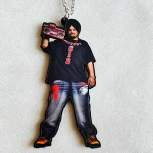 Sidhu Moosewala Car Hanging Tribute to the Legend