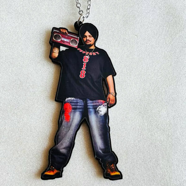 Sidhu Moosewala Car Hanging Tribute to the Legend