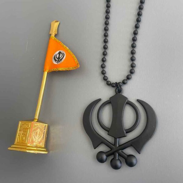 khanda Car Hanging