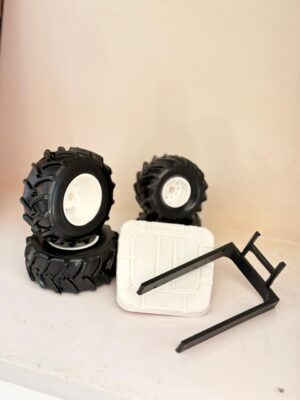 Front Tyre, Back Tyre, Hood , U-pipe