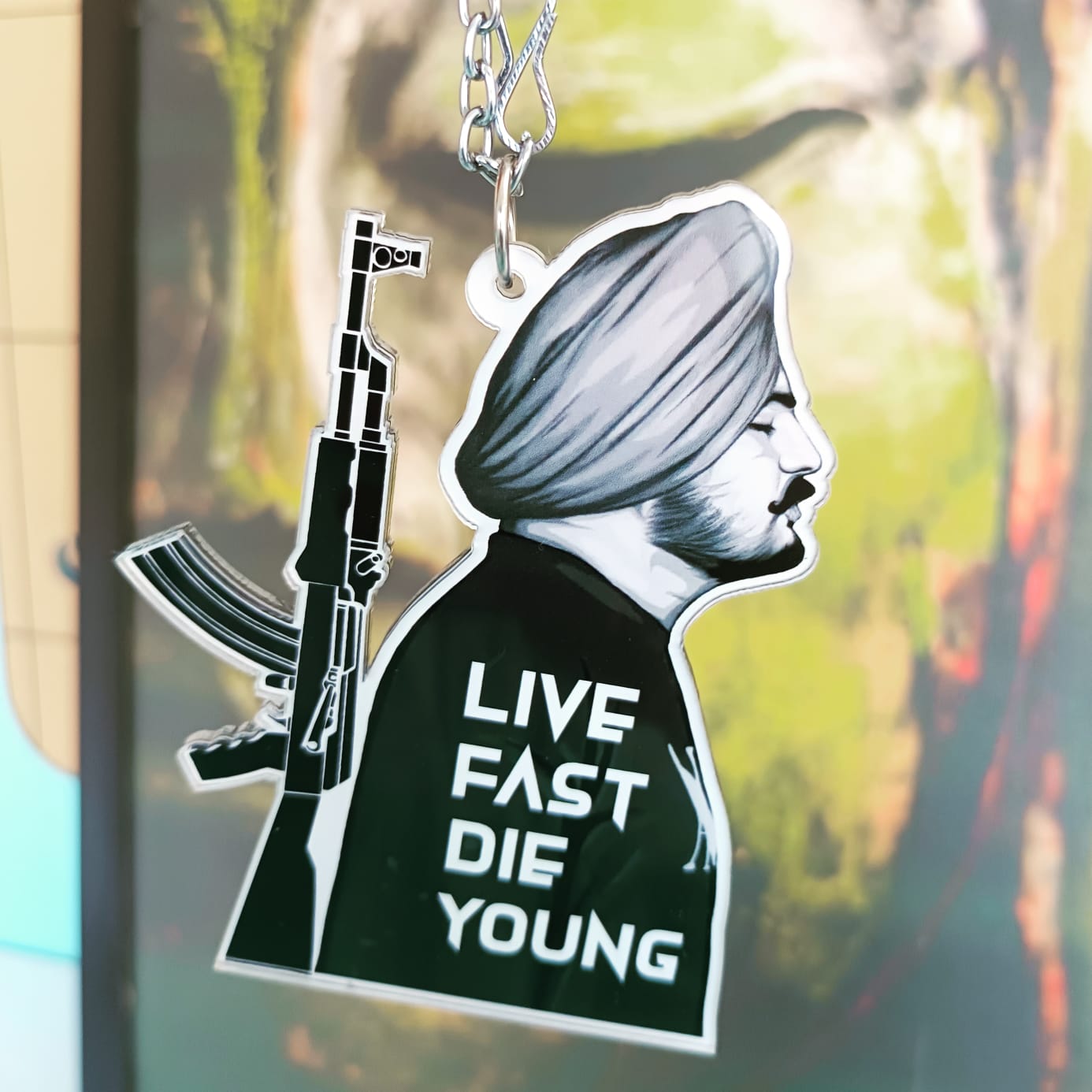 Sidhu Moosewala Car Hanging