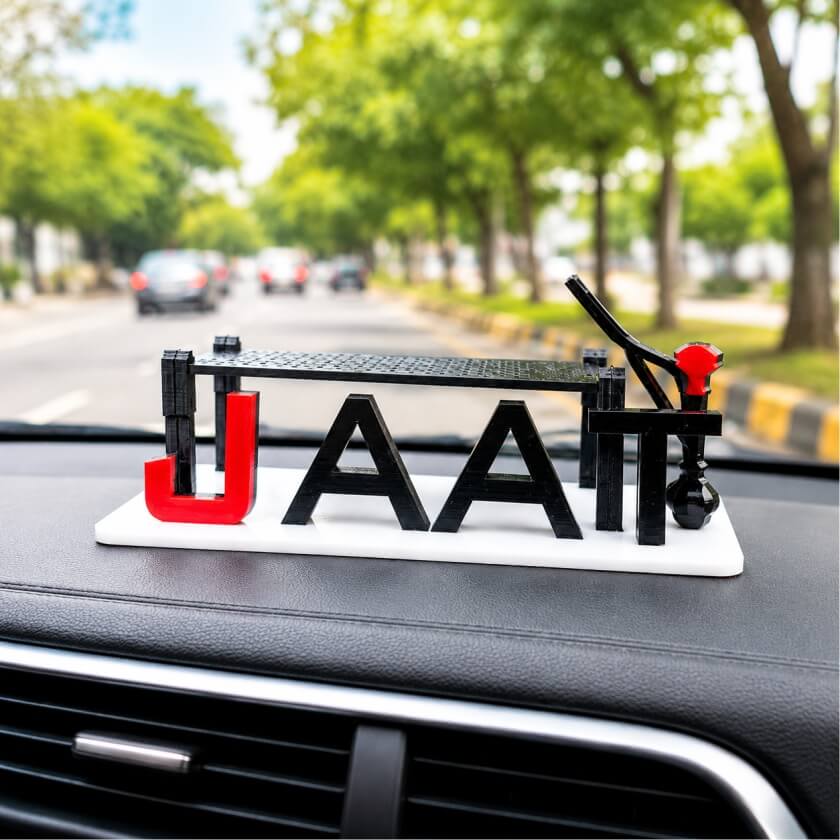 Jaat with Hookha Car Dashboard